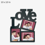 Love Rectangle 3 Photo Frame