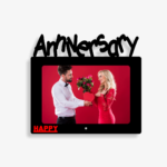Happy Anniversary Small Photo Frame