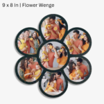 Round Flower 7 Photo Frame
