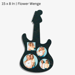 Guitar Shape 4 Photo Frame