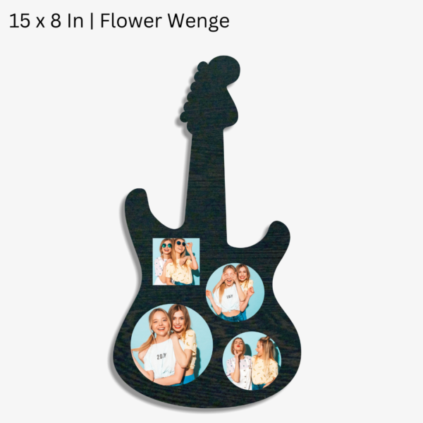 Guitar Shape 4 Photo Frame