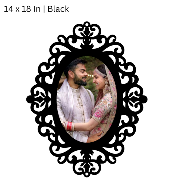 Mirror Shape Single Photo Frame