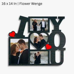 I Love You 4 Photo Frame
