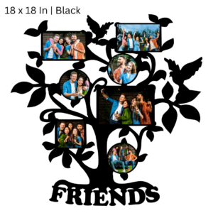 Friends Tree Shape 7 Photo Frame