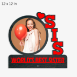 World’s Best Sister Photo Frame