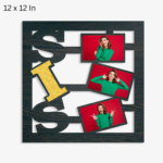 Sis Square 3 Photo Frame
