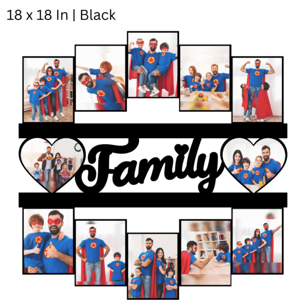 Family 12 Big Photo Frame