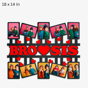 Special Bro-sis 12 Photo Frame