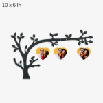 3 Heart Tree Photo Frame