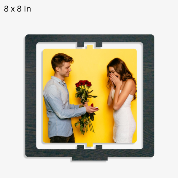 Square Under Square Photo Frame