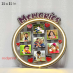 Memories MDF Wall Hanging Photo Frame