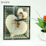 Heart Shape 2 Photos LED Photo Frame