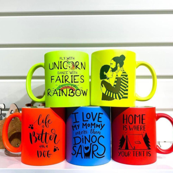 Sublimation Multi Color Printed Mug