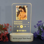 Led 3D Engraving Music Player 2 Stand Frame