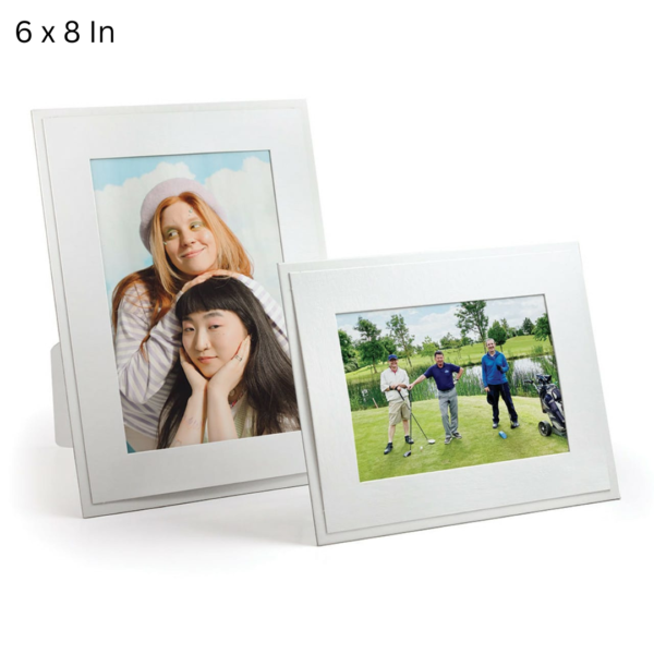 Yaka Sparkle White Border Frame 2
