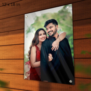 Digital Oil Acrylic Glass Painting Frame