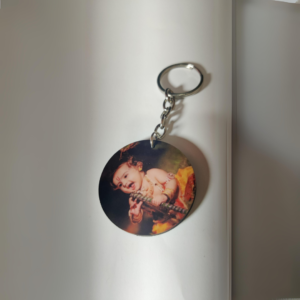 MDF Keychain Circle