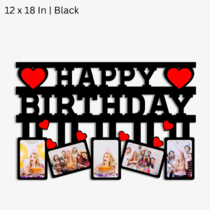 Happy Birthday 5 Photo Frame