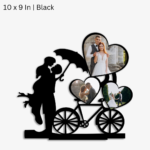 3 Heart Shape Cycle Photo Frame