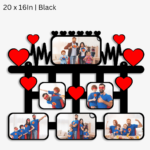 Heart Beat Big 6 Photo Frame