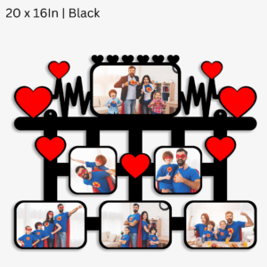 Heart Beat Big 6 Photo Frame
