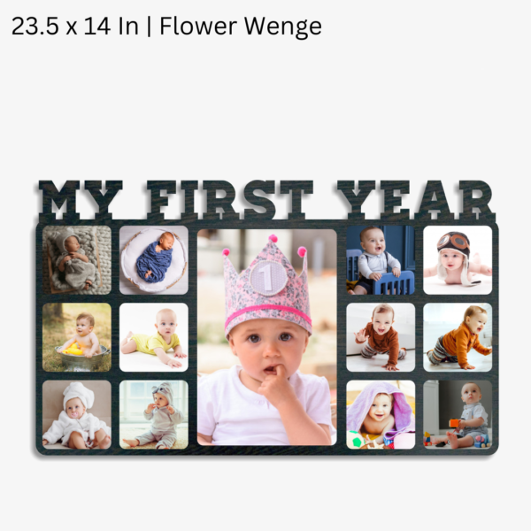 My First Year Baby 13 Photo Frame
