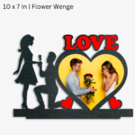 Couple Cutout Love Heart Photo Frame