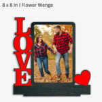 Love Rectangle Photo Frame
