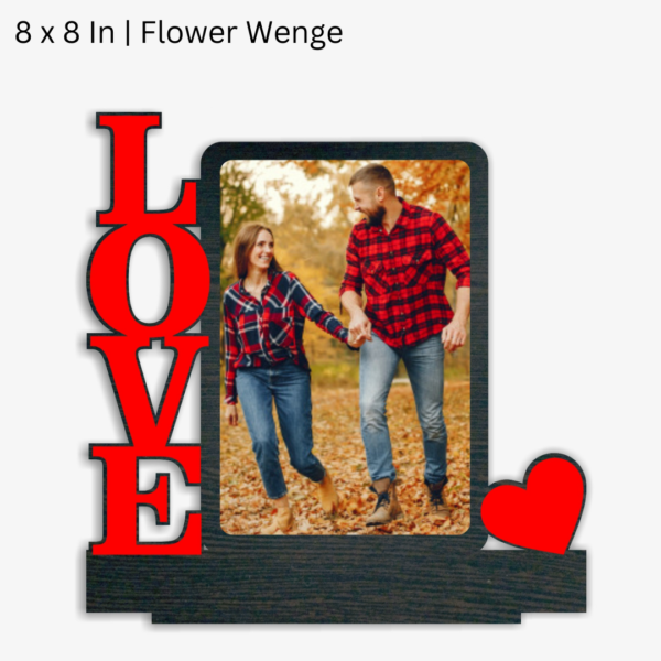 Love Rectangle Photo Frame