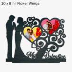 Couple My Valentine Heart 2 Photo Frame