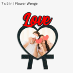 Love Standee Heart Photo Frame