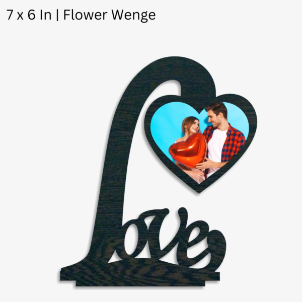 Love Hanging Heart Photo Frame
