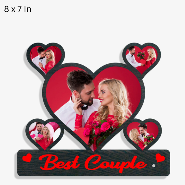 Best Couple 5 Photo Frame