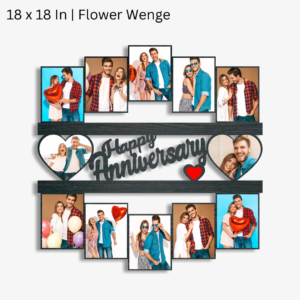 Happy Anniversary 12 Photo Frame