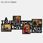 a true love story 5 photo frame