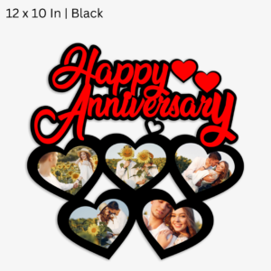 happy anniversary 5 photo frame